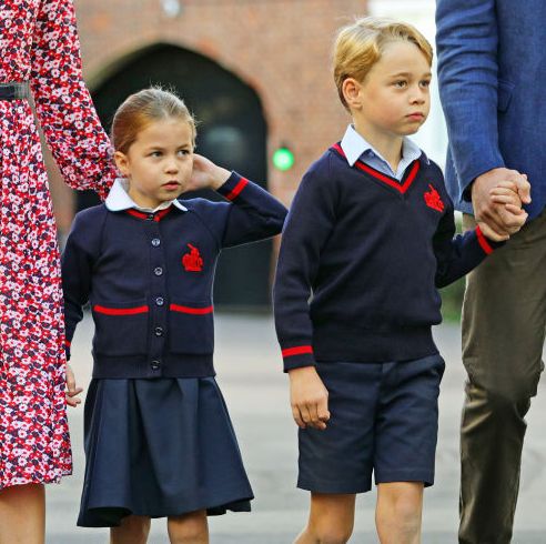 Princess Charlotte and Prince George's First Day Of School