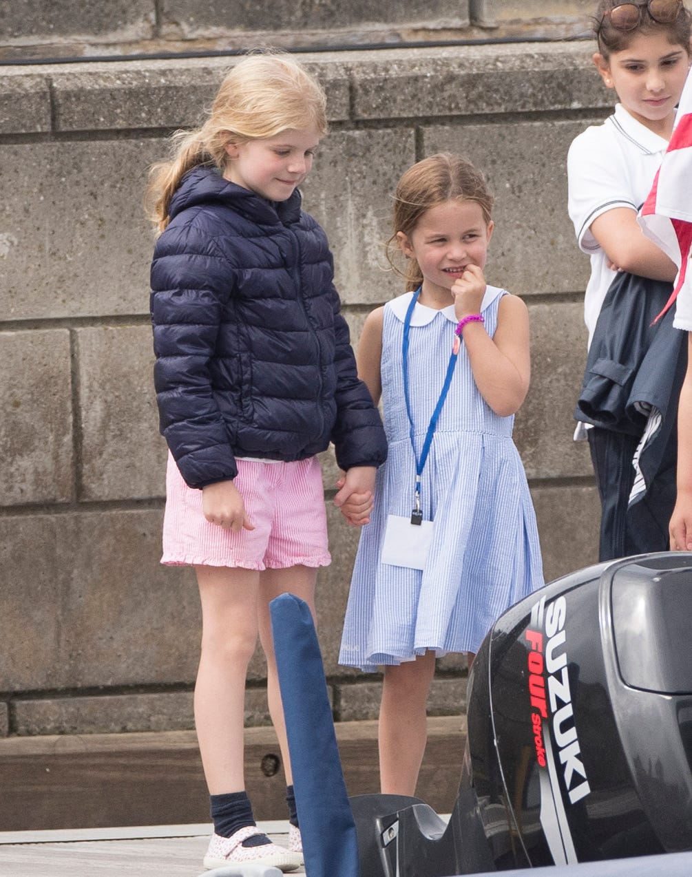 Prince George & Princess Charlotte at the King's Cup Regatta in Photos