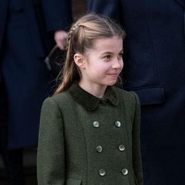 sandringham, norfolk december 25 princess charlotte of wales attends the christmas day service at st mary magdalene church on december 25, 2023 in sandringham, norfolk photo by mark cuthbertuk press via getty images