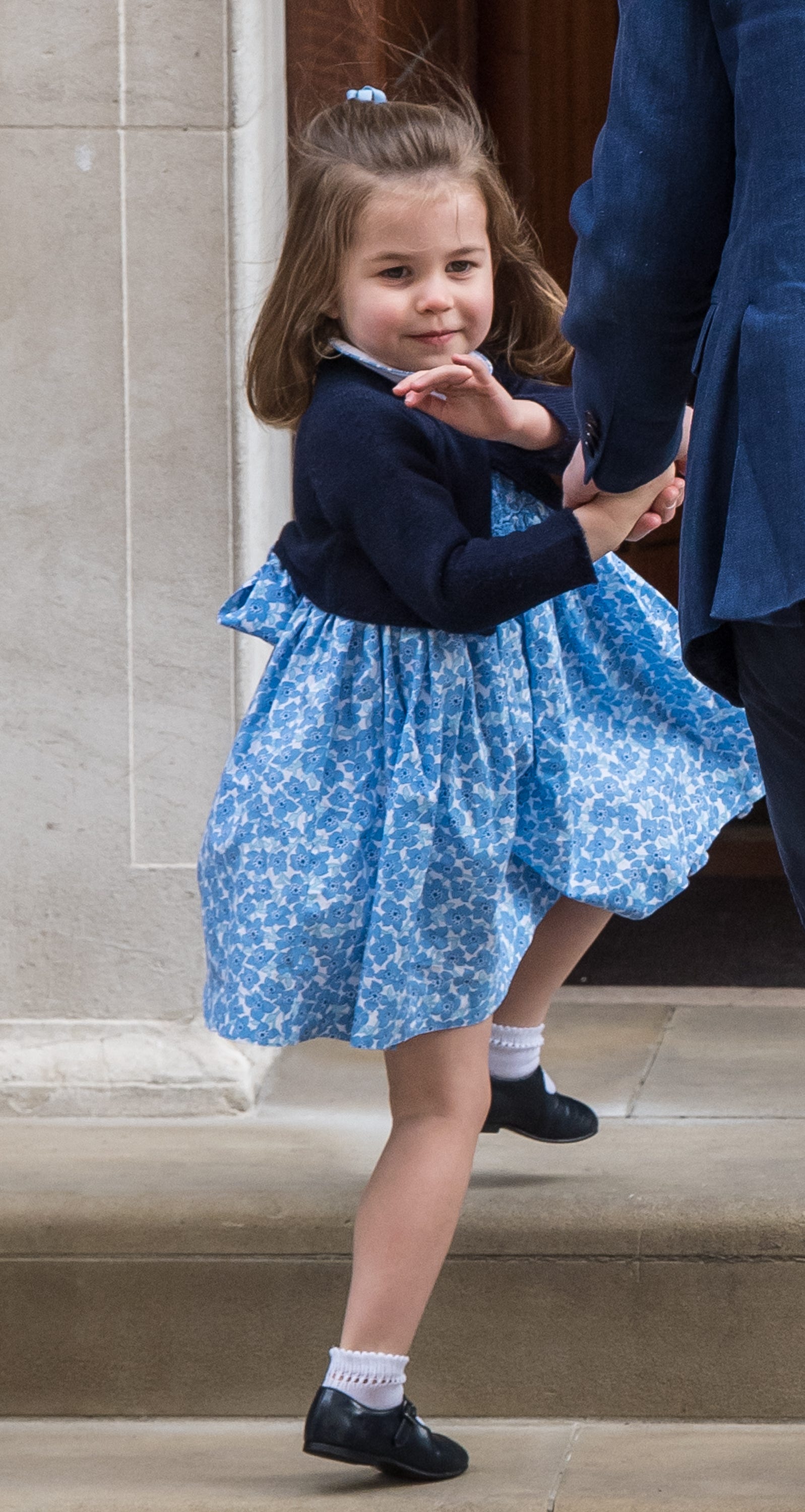 You Bet Princess Charlotte Gave a Sassy Lil Wave at the Royal Wedding ...