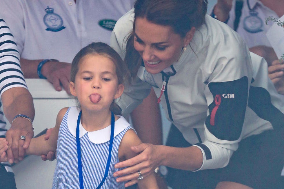 The Duke And Duchess Of Cambridge Take Part In The King's Cup Regatta