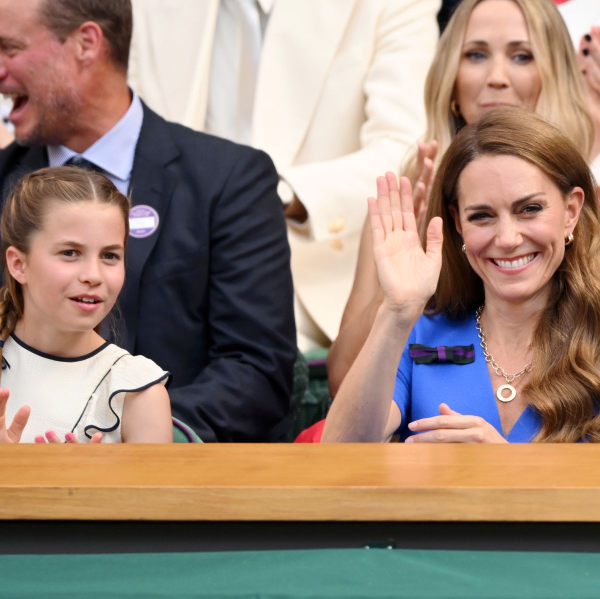 Kate Middleton Attends Wimbledon Finals With William, Charlotte, and George