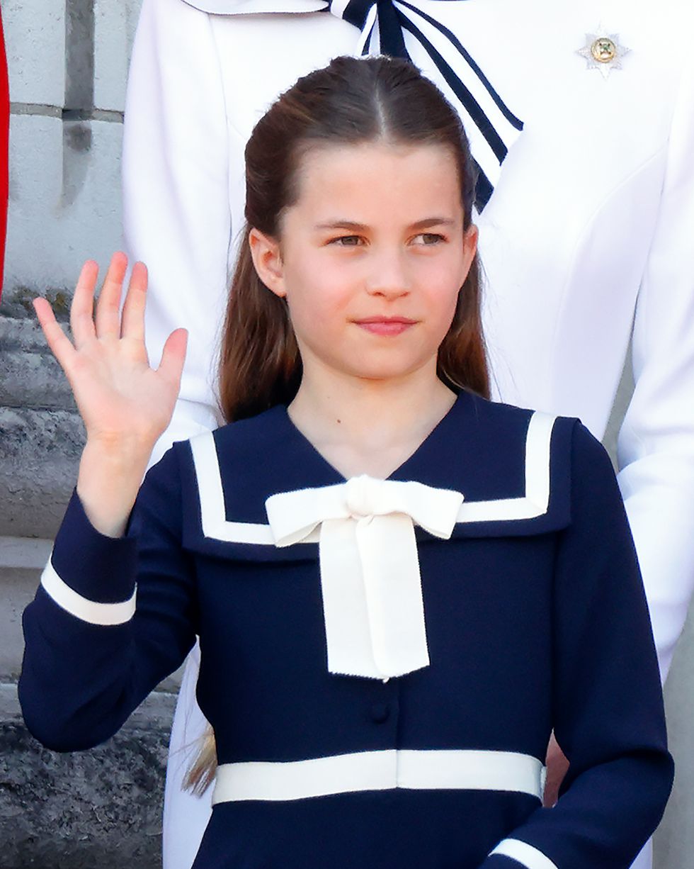 princess charlotte at trooping the colour 2024