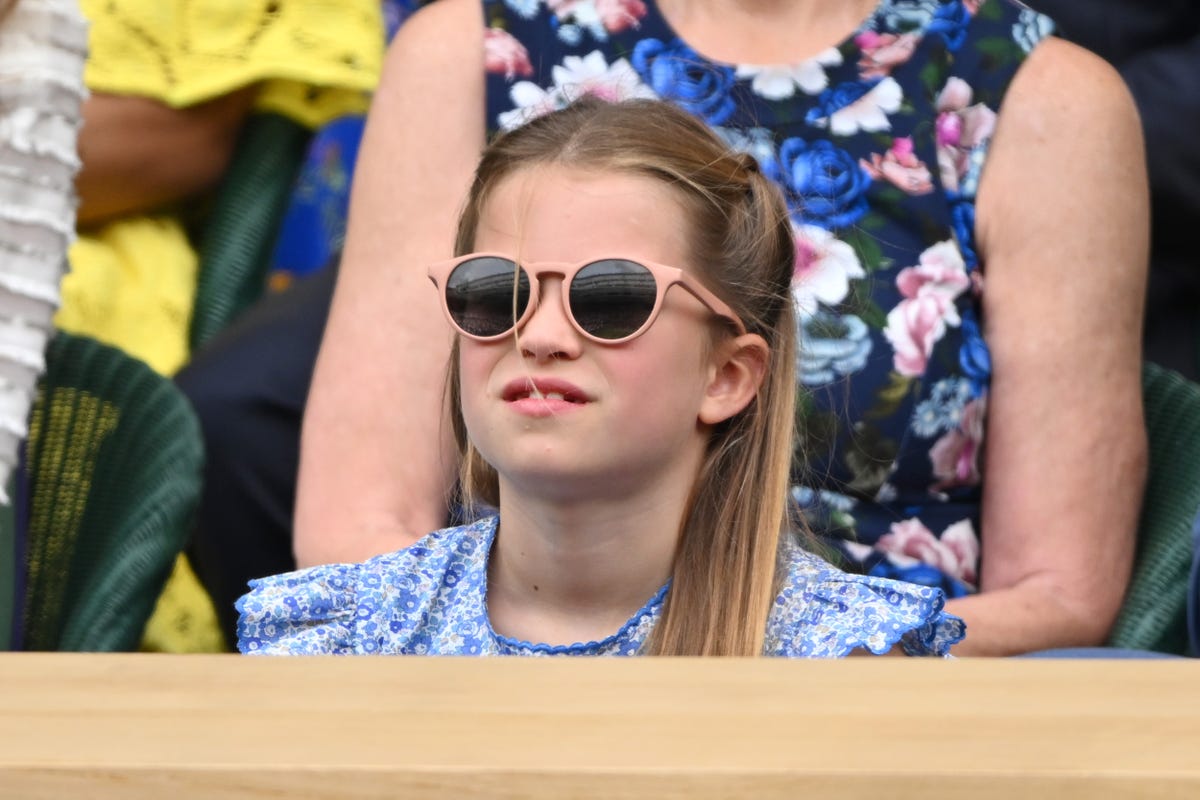 Princess Charlotte Makes Her First Wimbledon Appearance With Brother George