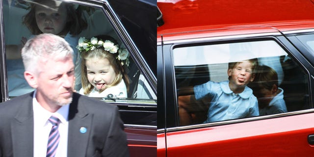 Naughty royal children