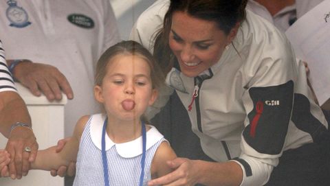 preview for Watch Princess Charlotte Stick Her Tongue Out