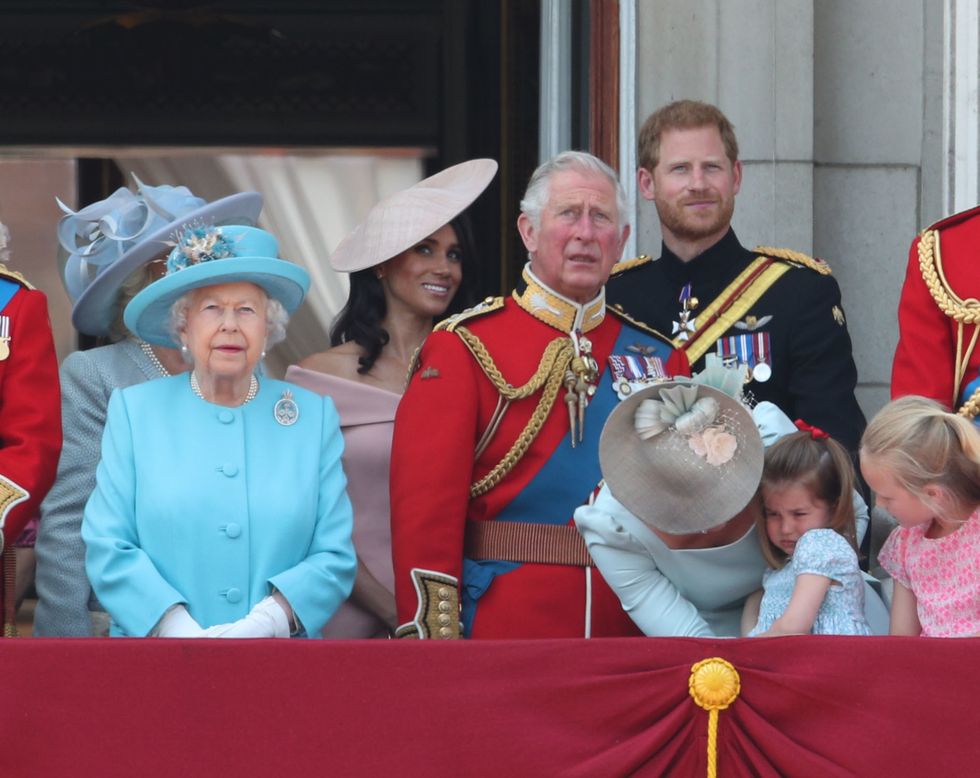 princess charlotte trooping the colour