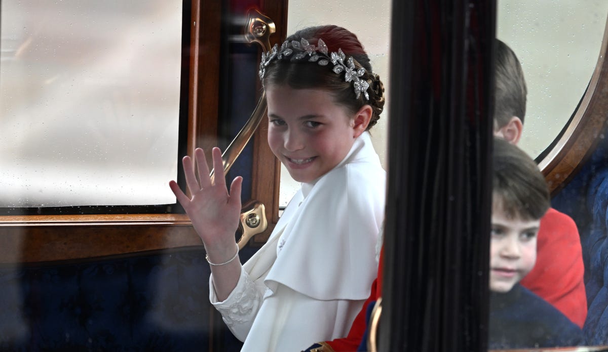 Princess Charlotte's adorable reactions to the Coronation Concert