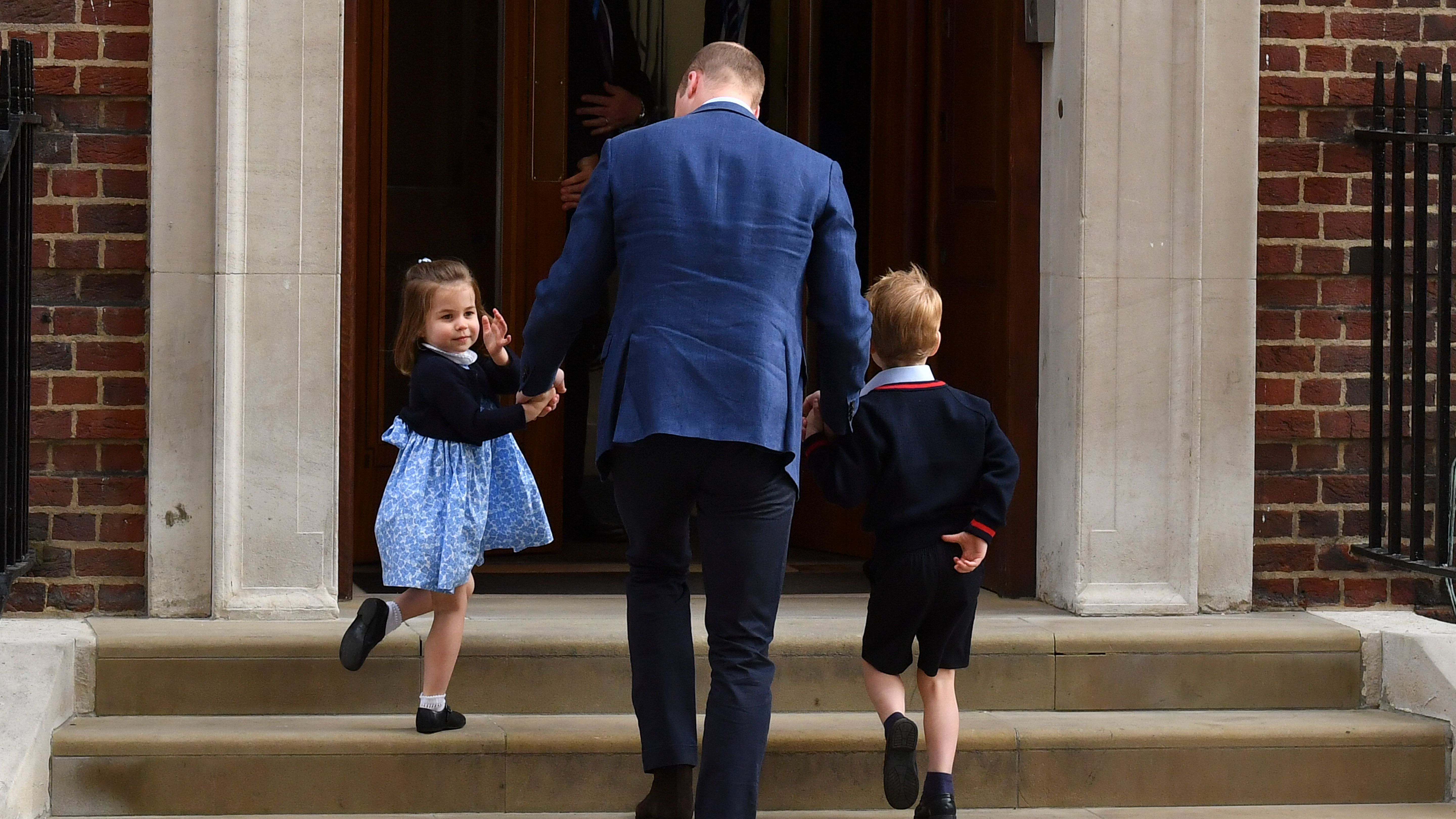 Prince George and Princess Charlotte will walk down the aisle when