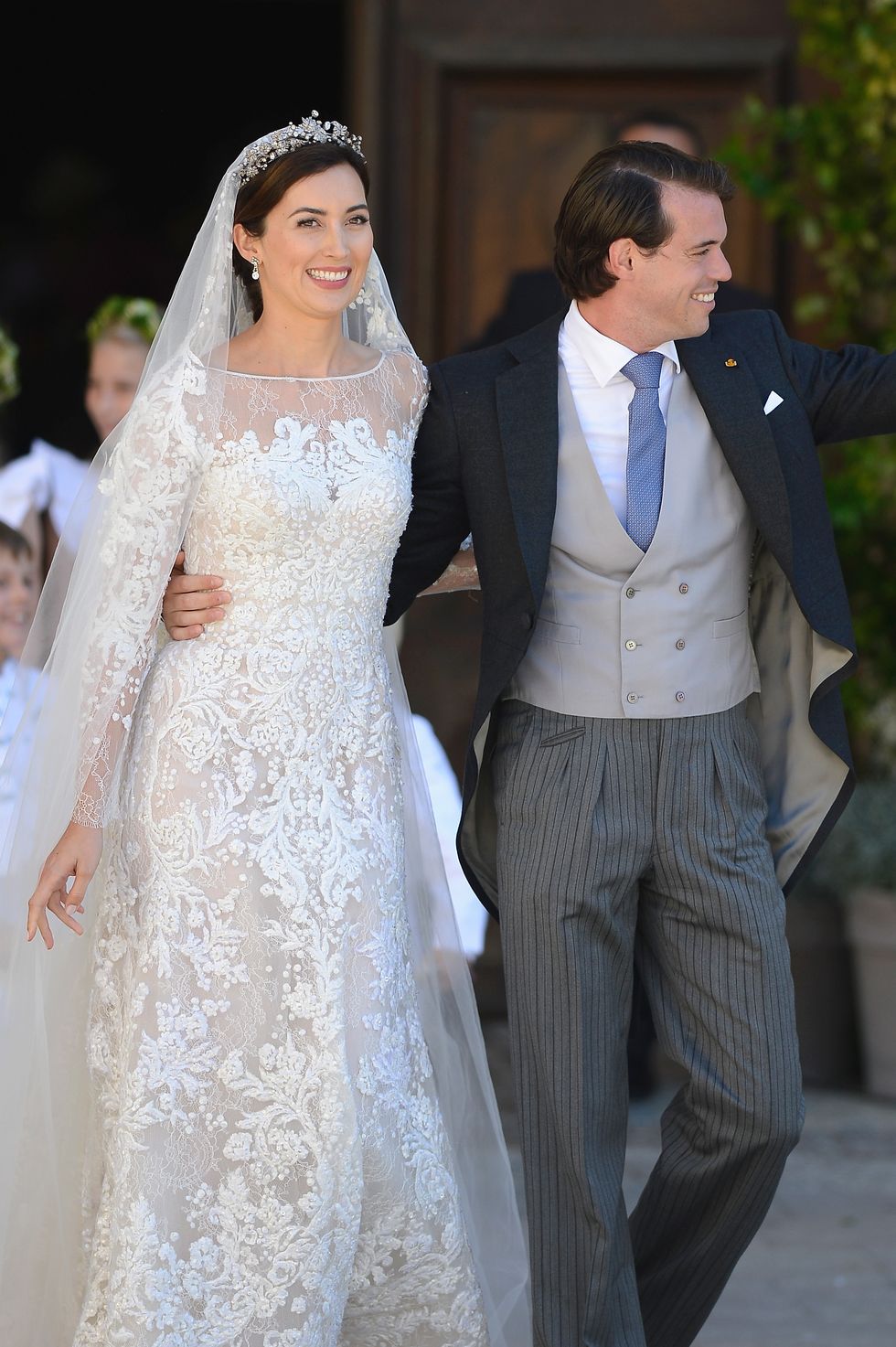 religious wedding of prince felix of luxembourg  claire lademacher