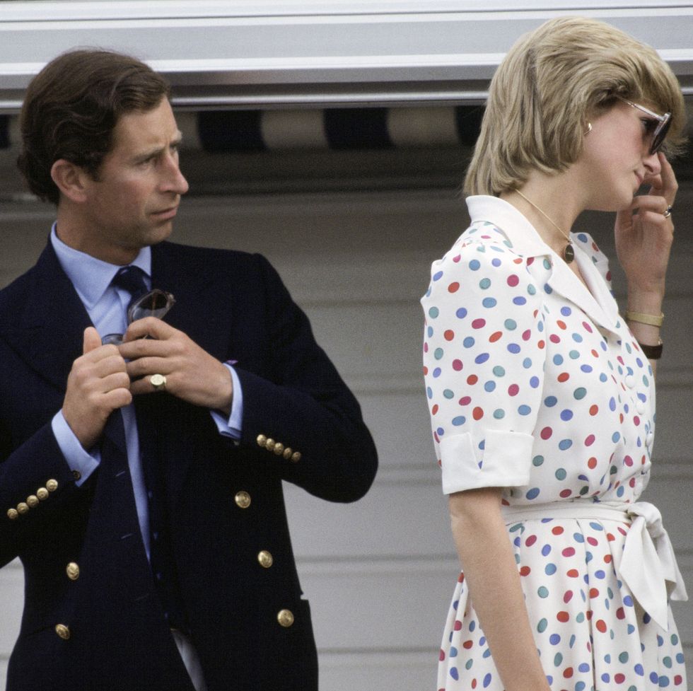 diana and charles at guards polo club