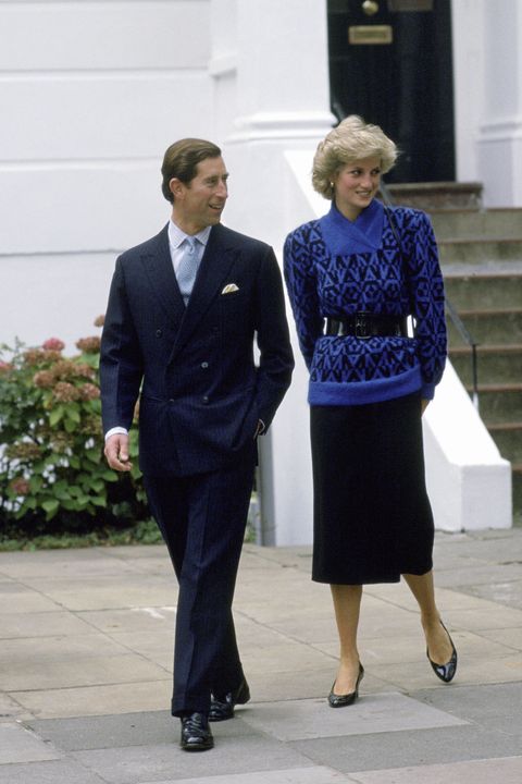 diana and charles at nursery school