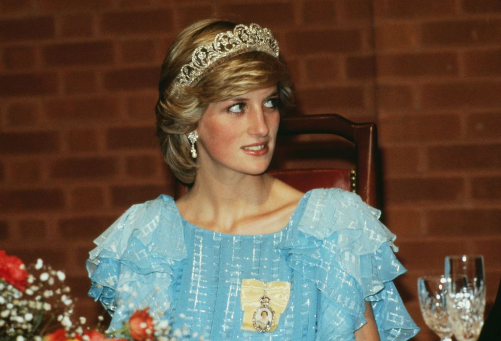 diana at state dinner
