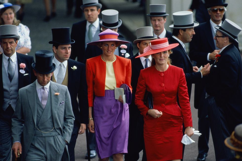 Princess Diana's Best Royal Ascot Outfits