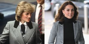 Princess Diana and Kate Middleton Blazers