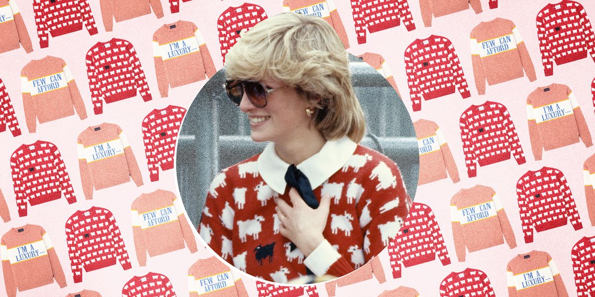 The Perennial Popularity Of Princess Diana's Statement Sweaters