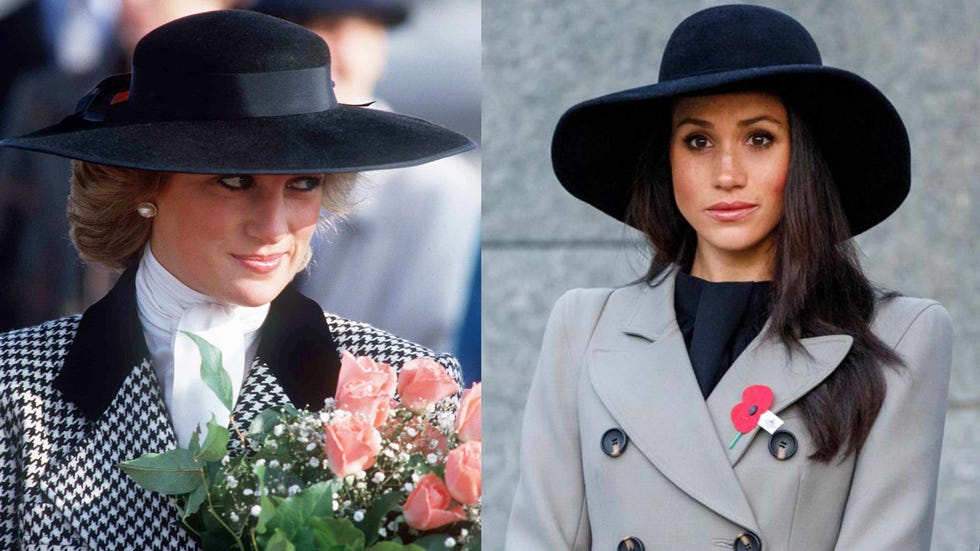 Princess Diana and Meghan Markle Dress Alike