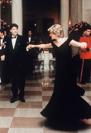 lady di y john travolta