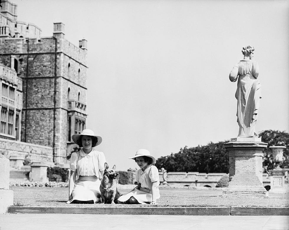 princess elizabeth and princess margaret