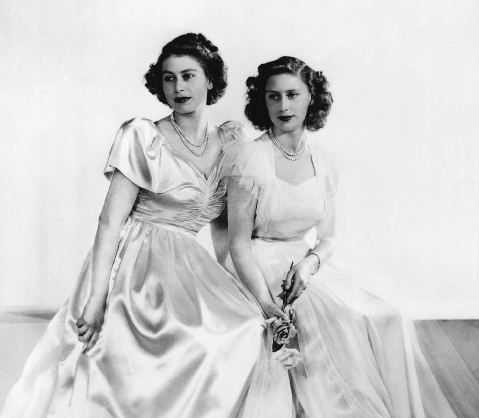 Princess Elizabeth and Princess Margaret, ca. 1935