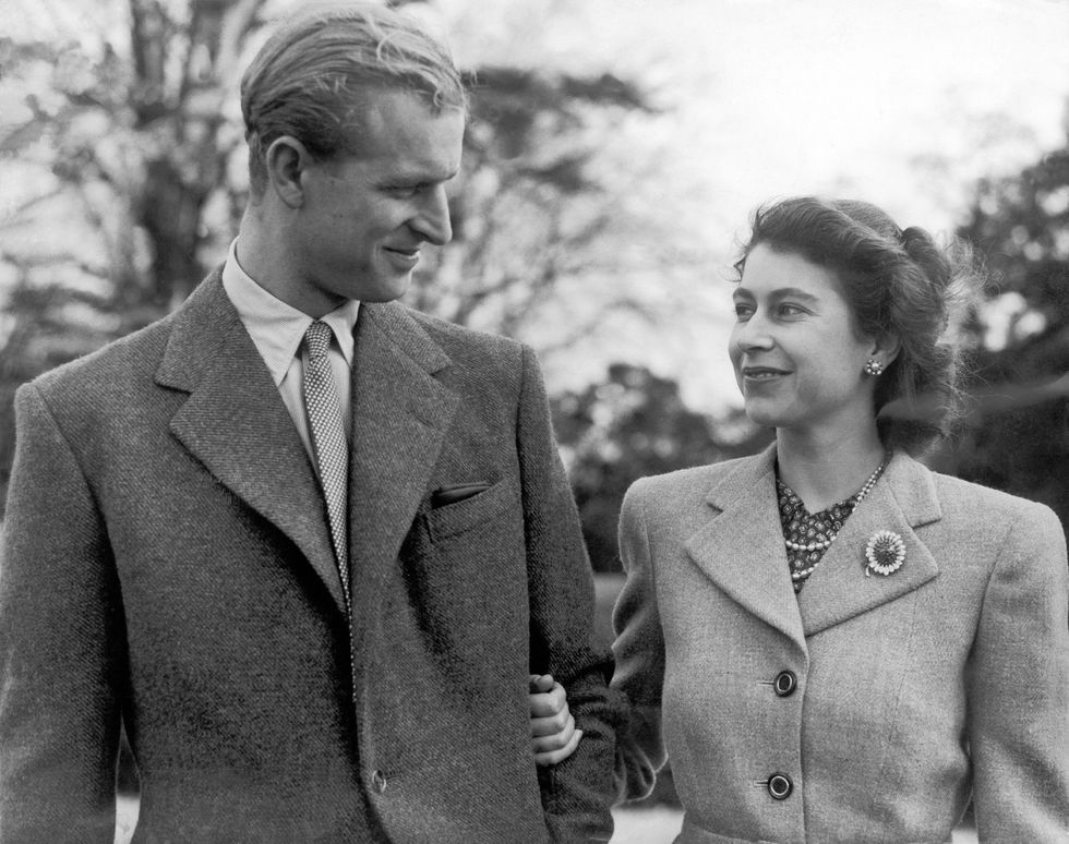 princess elizabeth and the duke of edinburgh in 1947