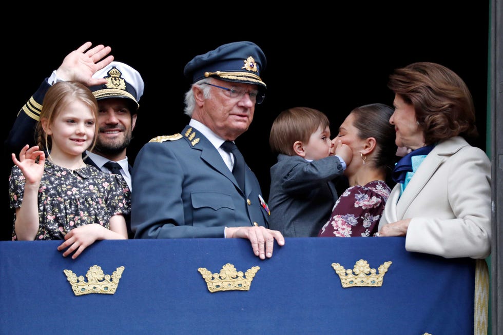 Óscar, el gran protagonista del cumpleaños de su abuelo.