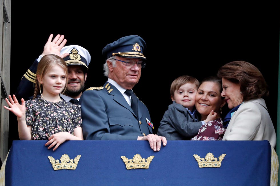 Óscar de Suecia, el protagonista del cumpleaños de su abuelo, el rey Carlos Gustavo de Suecia.