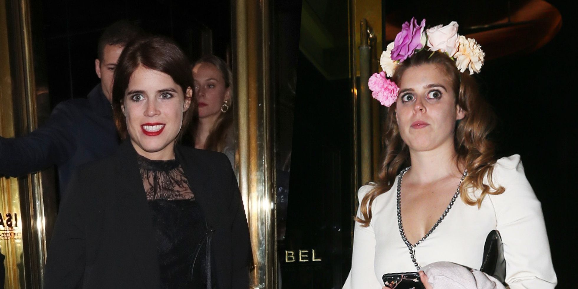 Princess Eugenie and Princess Beatrice Head out to Casamigos Event