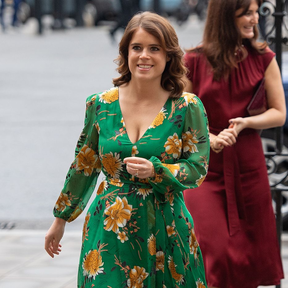 princess eugenie alice and olivia rewear recycle engagement dress