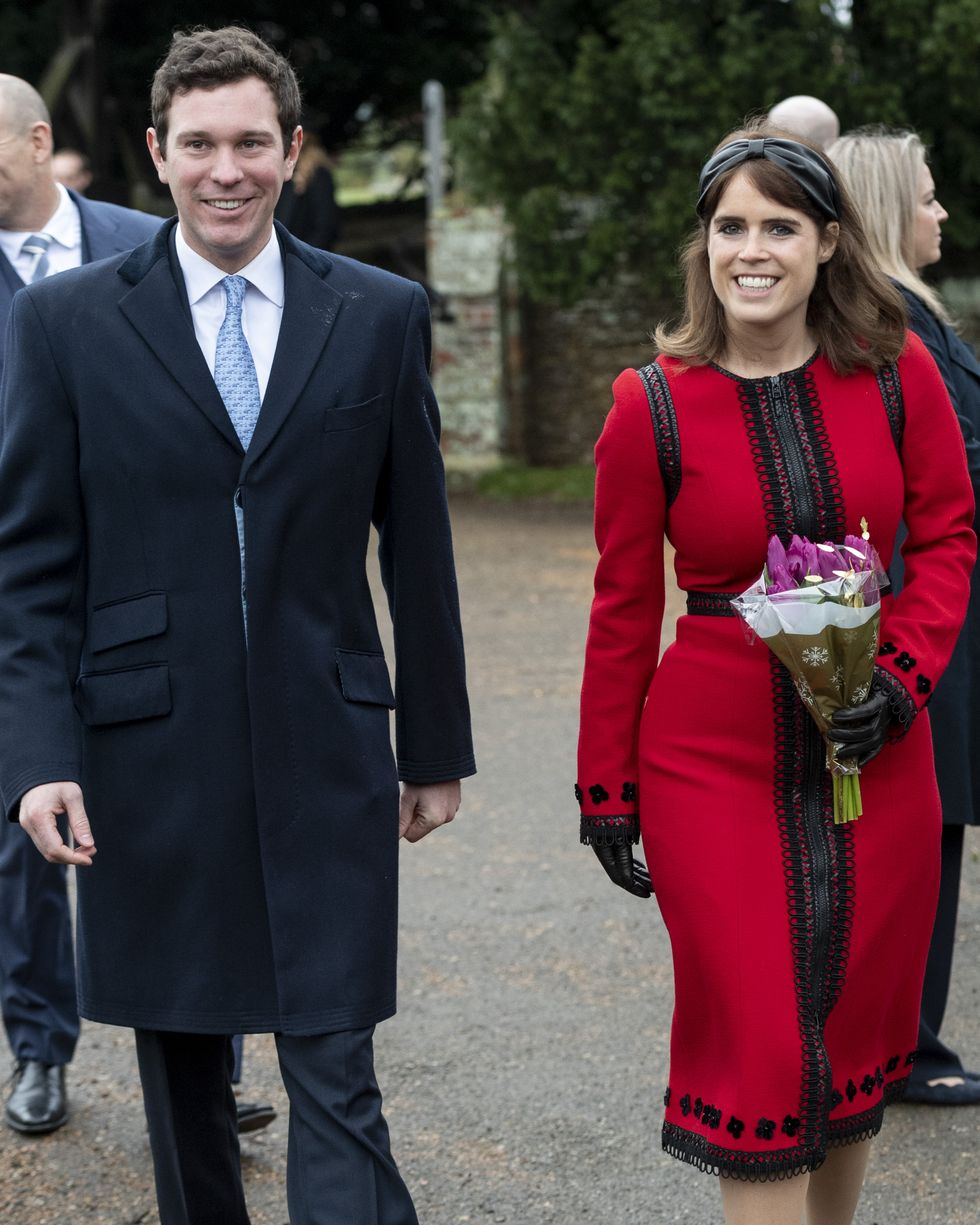 princess eugenie jack brooksbank The Royal Family Attend Church On Christmas Day