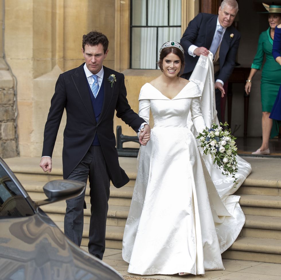See Princess Eugenie's Zac Posen Second Wedding Dress For Her Royal ...