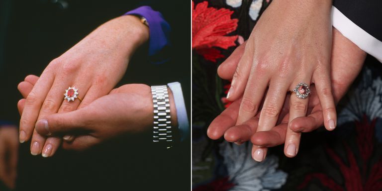 Princess Eugenie and Sarah Ferguson's engagement rings