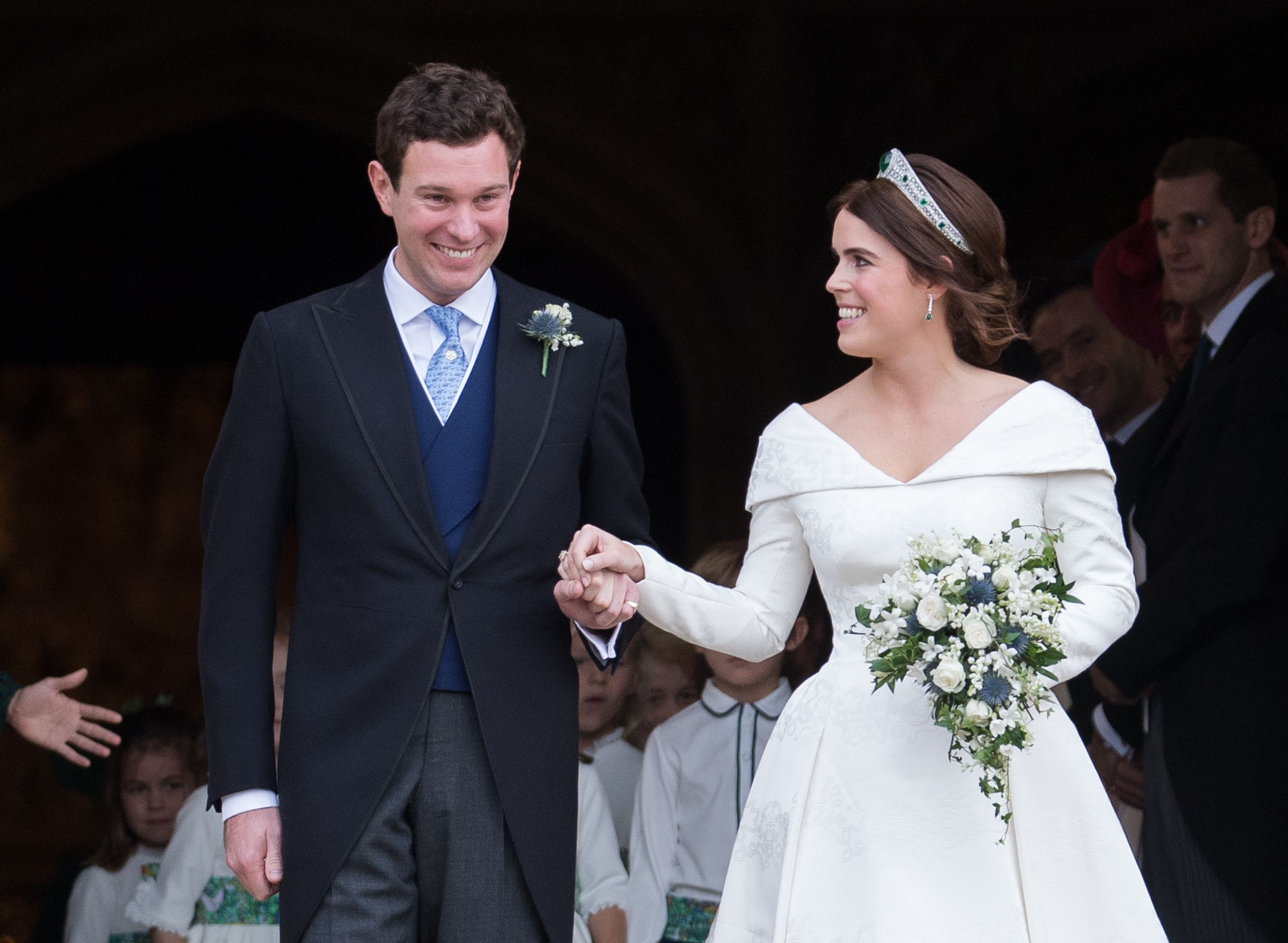 Eugenie second hotsell wedding dress