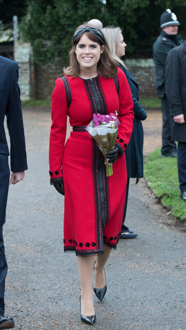 The Royal Family Attend Church On Christmas Day