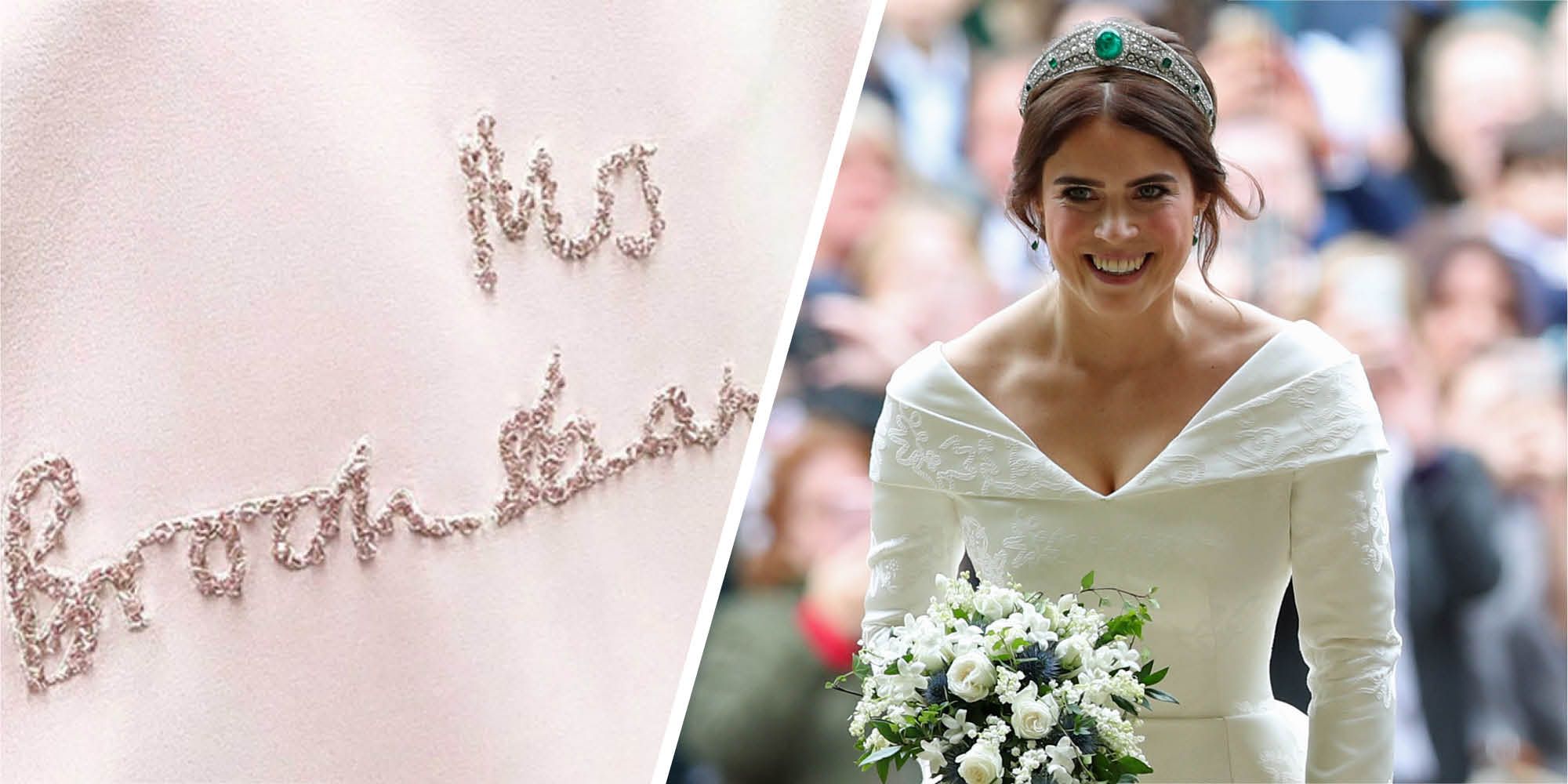 Princess Eugenie Third Wedding Dress The Princess Broke Royal