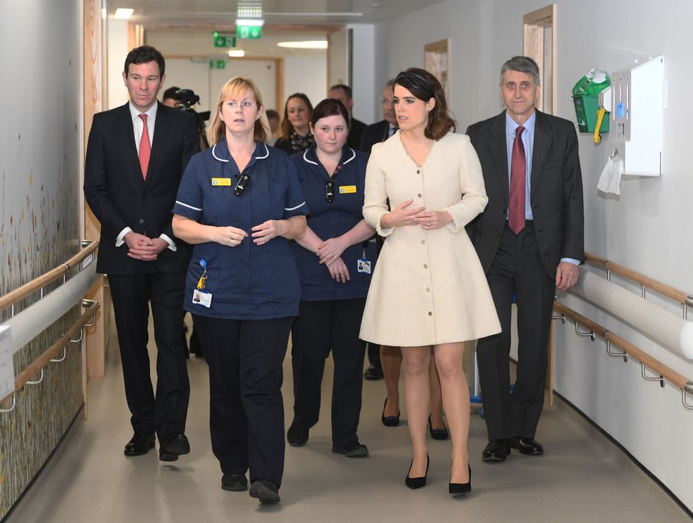Duke of York visits the Royal National Orthopaedic Hospital