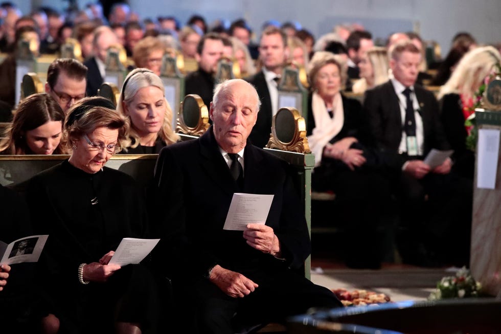 Funeral Ari Behn en Oslo