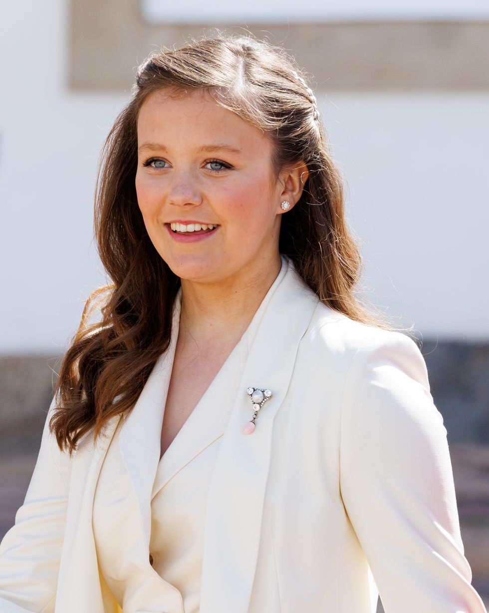 princess isabella of denmark confirmation at fredensborg palace