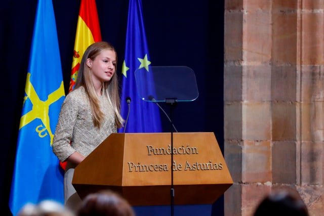 ceremony   'princesa de asturias' awards 2020