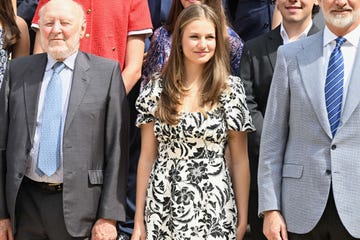 the royal family receives in audience the board of trustees of the spanish committee of united world colleges foundation