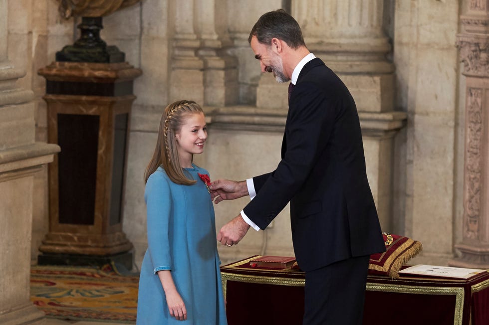 Princess Leonor Makes Her First Public Speech on the 40th Anniversary ...