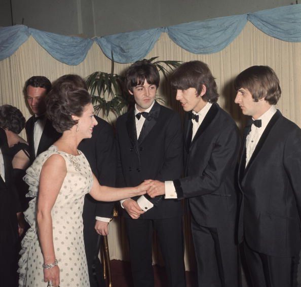 princess margaret and the beatles