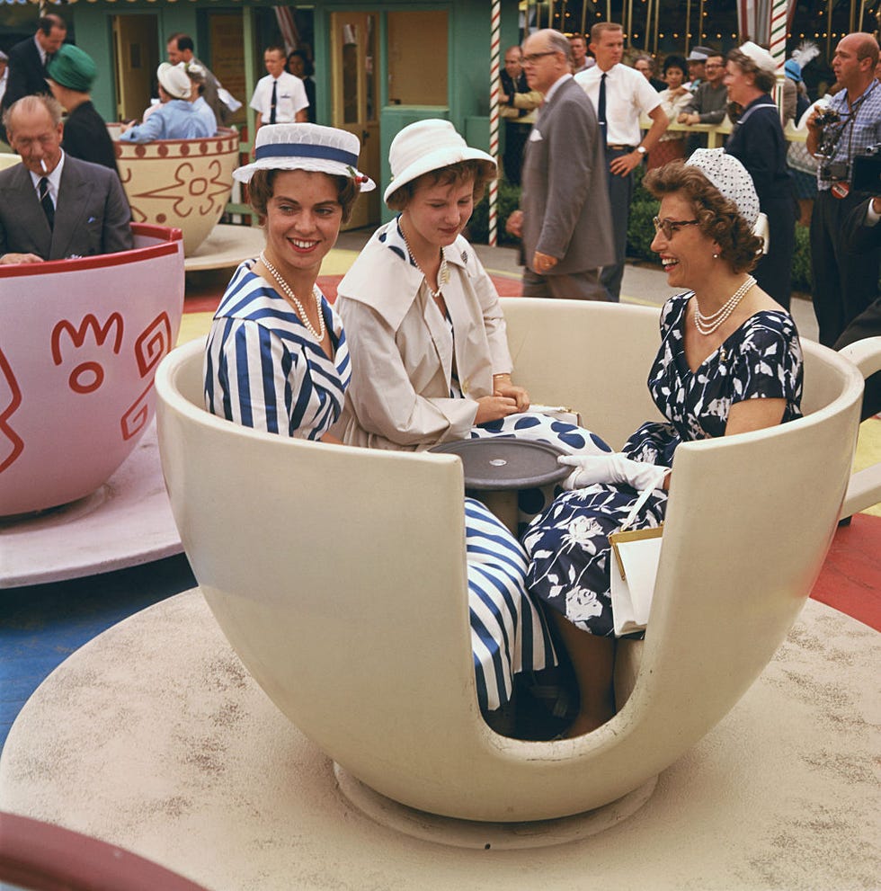 rarely seen photos of disney scandinavian princesses at disneyland