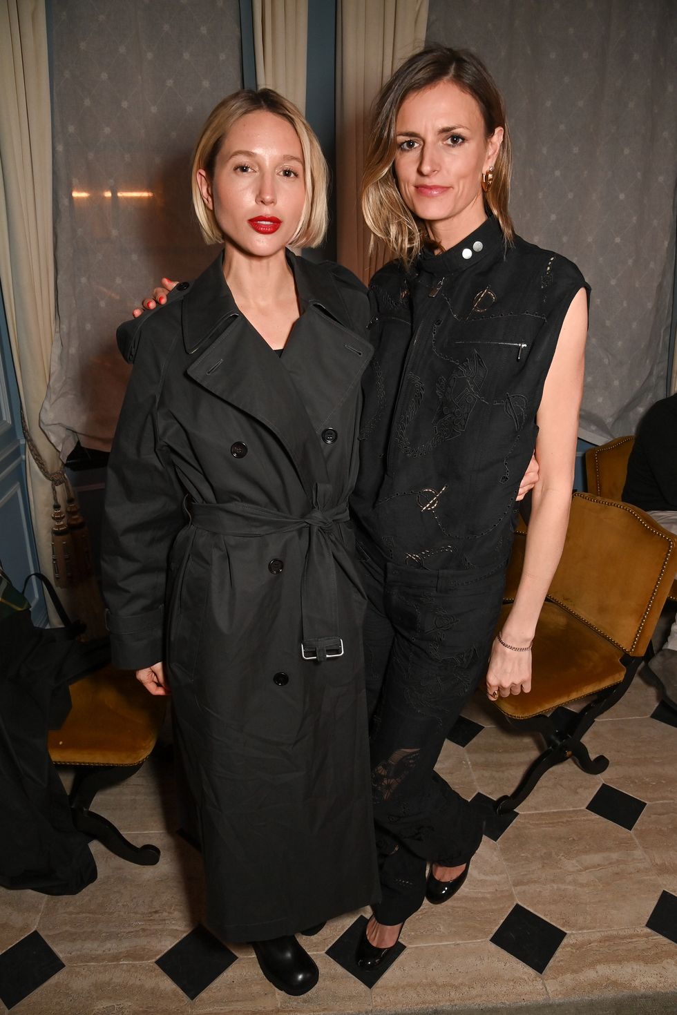 burberry winter 2024 show after party inside