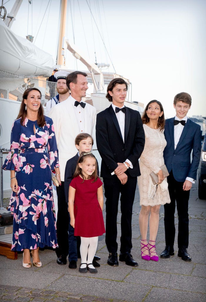 prince nikolai of denmark celebrates his 18th birthday at the royal ship dannebrog