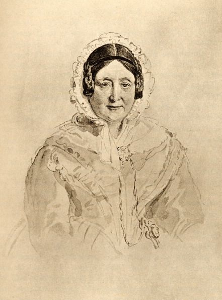 princess mary, the duchess of gloucester, 1776 1857 member of the british royal family from a portrait by sir wrossfrom the book 'the girlhood of queen victoria 1832 1840 vol ii' published 1912