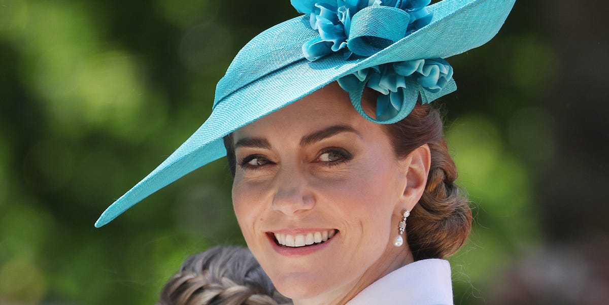 Why The Princess Of Wales' Bold Turquoise Trooping The Colour Outfit Is A ...