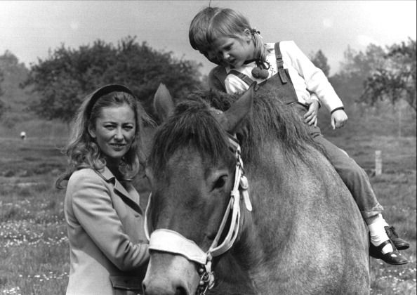 Princess Paola of Belgium and Princess Astrid...
