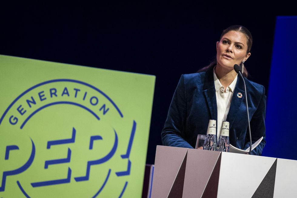 swedish royals attend generation peps 'pep forum'