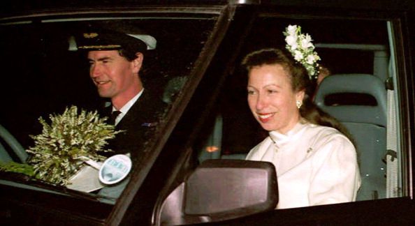 Princess Anne and Timothy Laurence wedding
